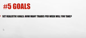 monthly Forex trading plan
