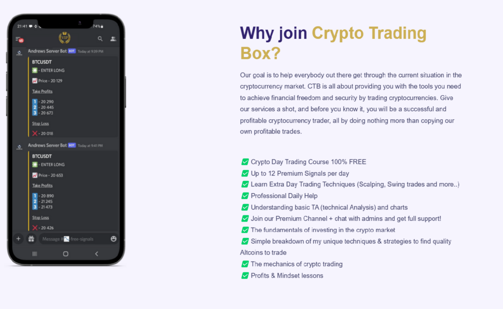 Crypto Trading Box Discord 